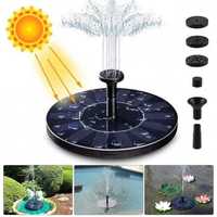 ново!!! атрактивен соларен фонтан с 4 приставки