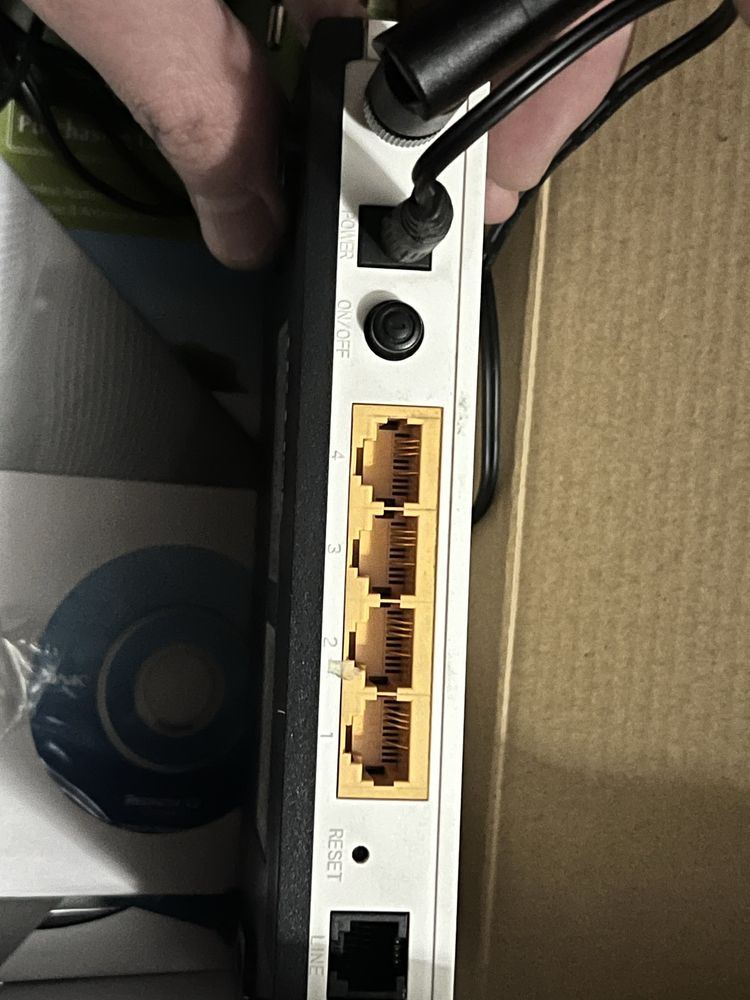 Adsl модем и роутер. Tp-link