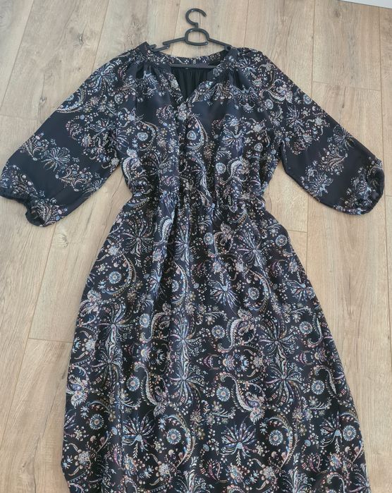 Rochie lunga violeta by mango, xl