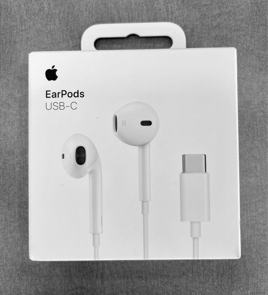 Оригинални слушалки Apple EarPods Type C за iPhone 15/15 Pro Ново