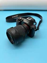 Aparat foto Sony A7 24.3 MP, Full-Frame, Obiectiv 28-70mm + Card 32GB