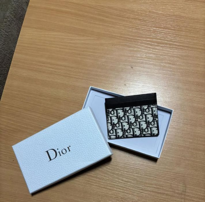 Dior кардхолдър черен