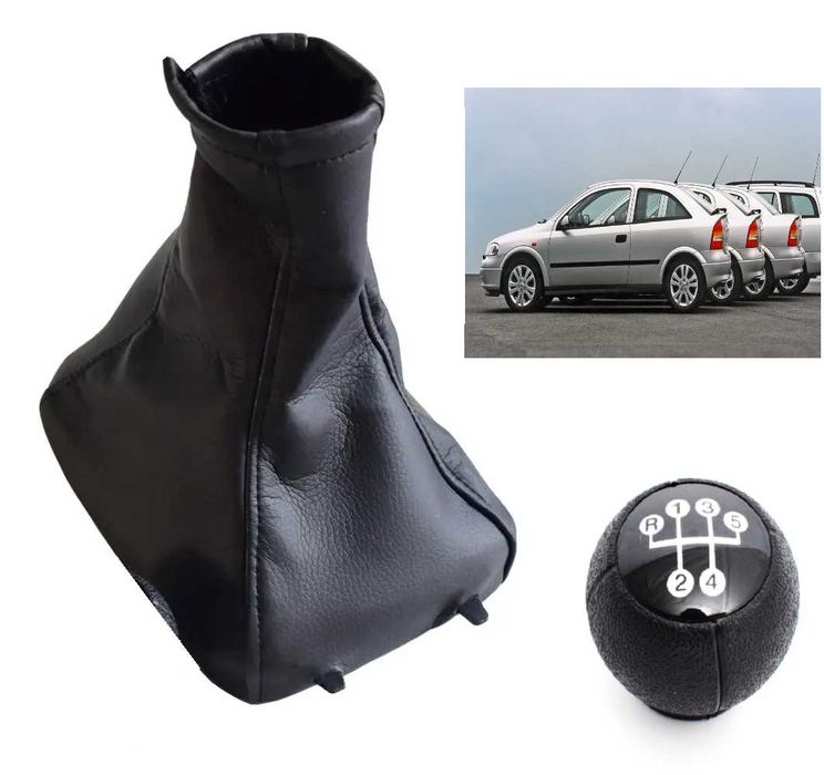 Топка за скоростен лост + Маншон  за Opel Astra G (1998-2004) - 5 ск.