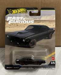 Hot Wheels Premium 1970 Plymouth AAR Cuda