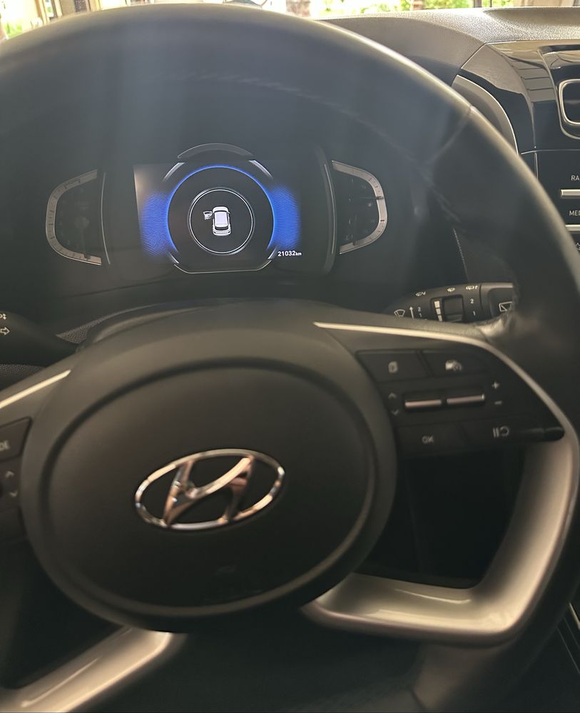 Hyundai creta 3-поз, 2021, пробег 21000. состояние идеальное.