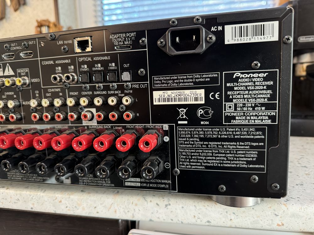 Pioneer VSX-2020 resiver
