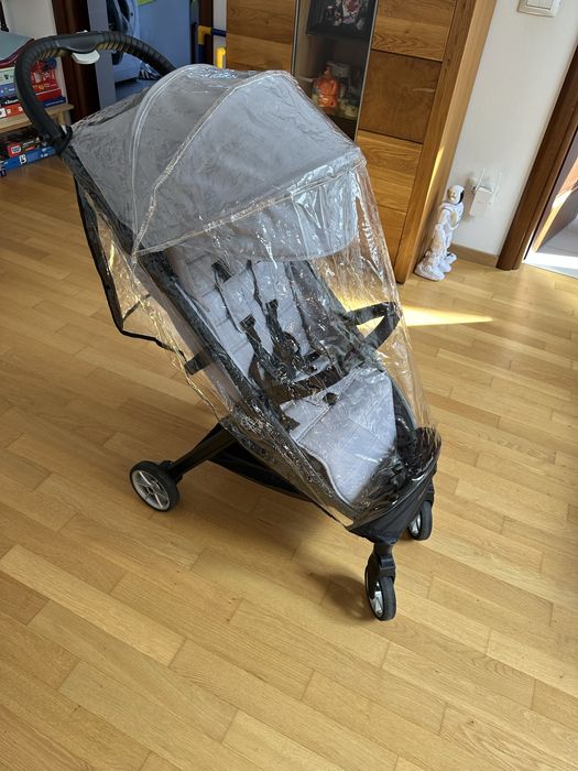 Carucior sport Baby Jogger City Tour 2, 0m+, cu bara si husa ploaie