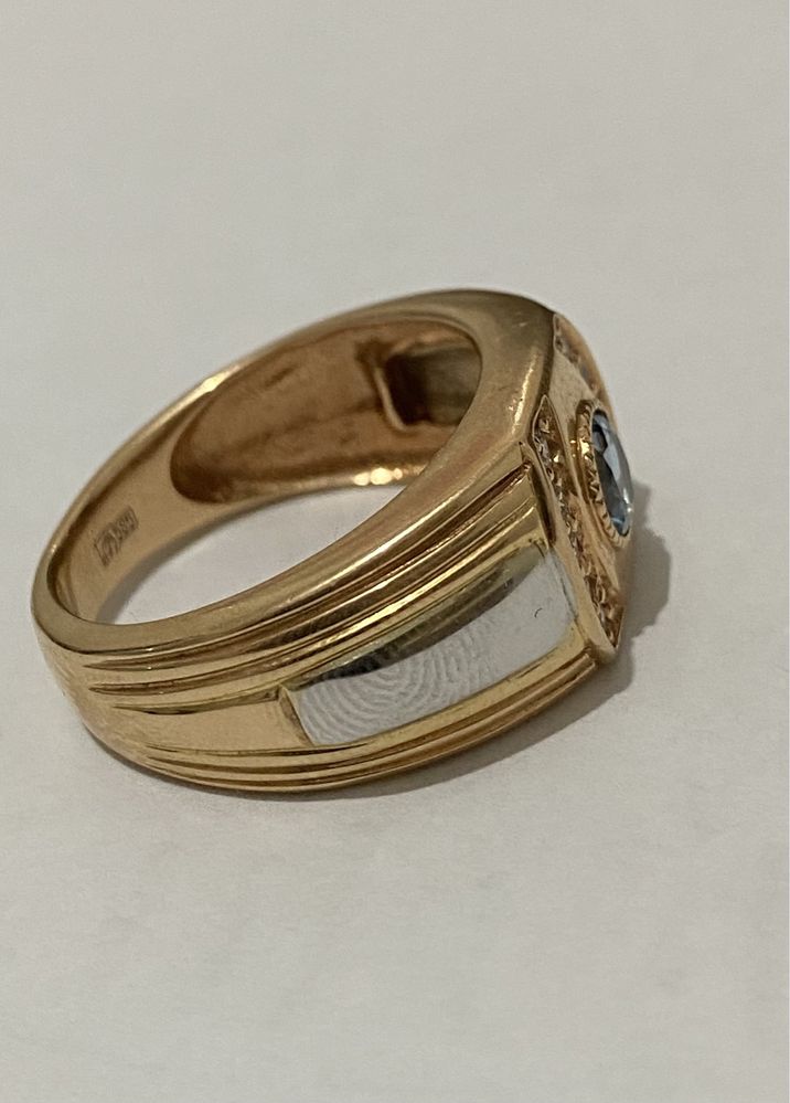 Золотое кольцо, печатка
