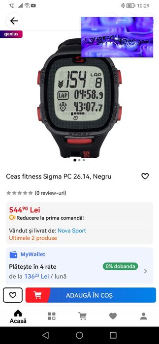 Ceas SIGMA sport fitness