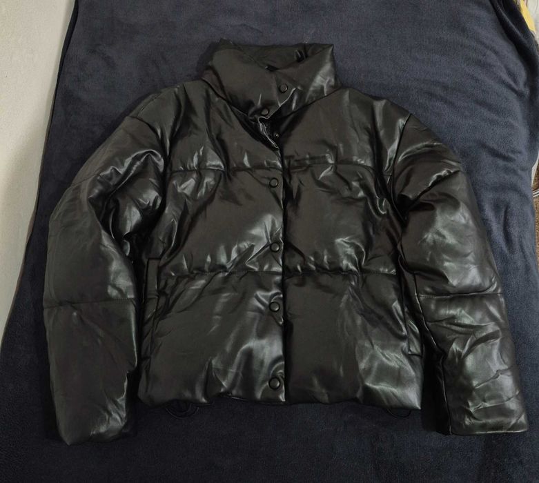 Зимно кожено яке Stradivarius L-XL