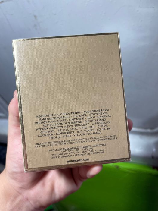 my burberry eau de parfum