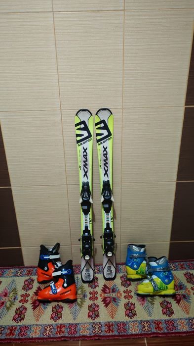Schiuri Salomon x max 110cm-clapari ski