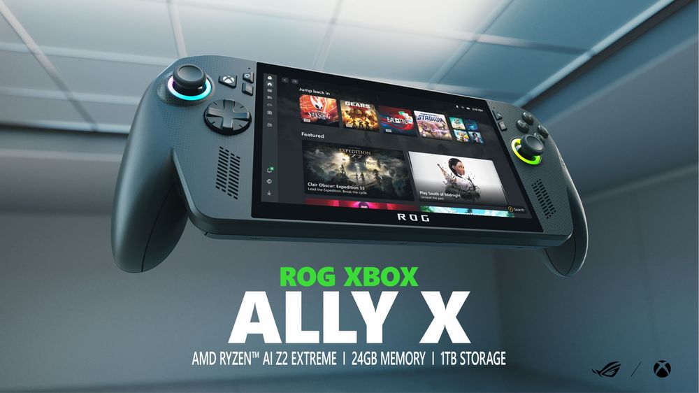 Rog Xbox Ally X 1TB новинка