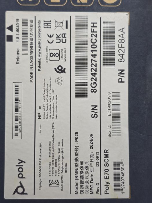 Ocazie, oferta! Cameră de videoconferință, Camera inteligenta, Poly