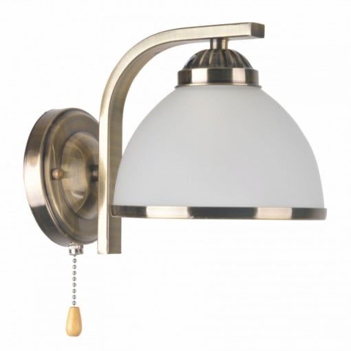 Aplica Darla LY-3311, 1 x E27, bronz + alb, clasic