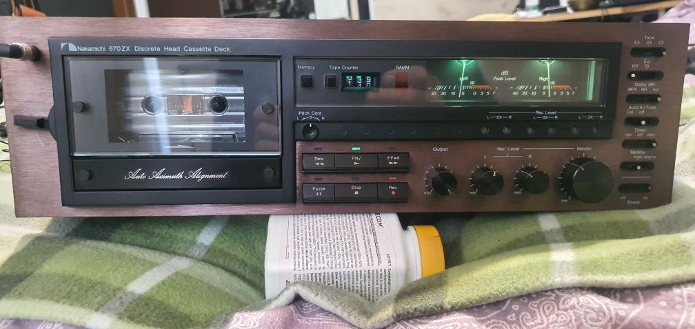 Nakamichi 670 zx și Fostex Model 20
