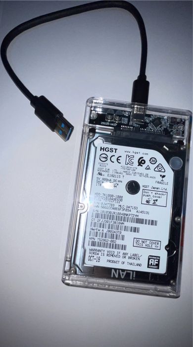 Внешний жесткий диск на 1000gb (1 Tb)