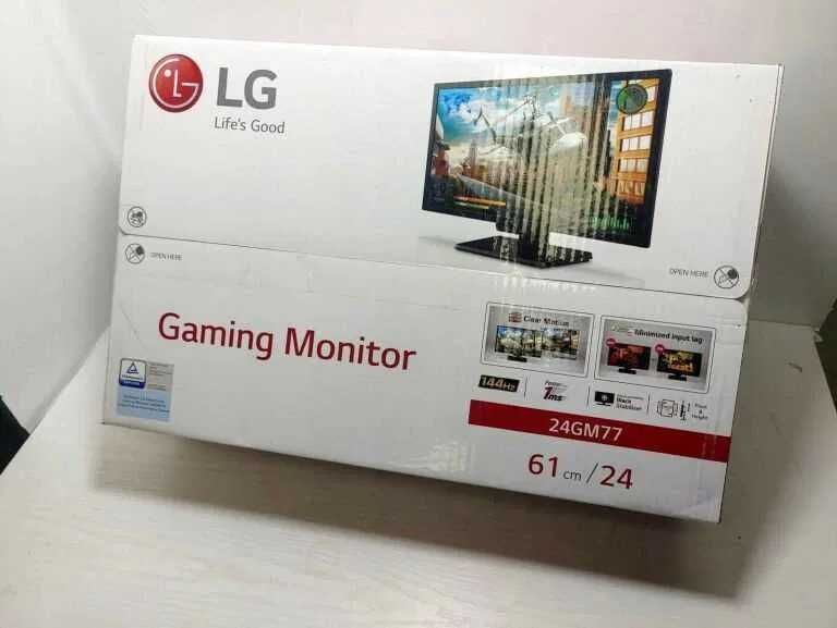 Monitor gaming LG 24GM77 144hz 24"