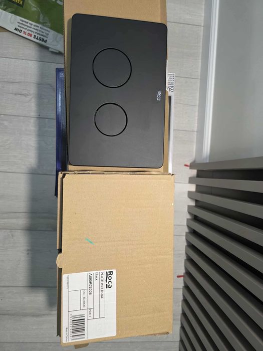 Clapeta WC Roca neagra NOUA A890K02006