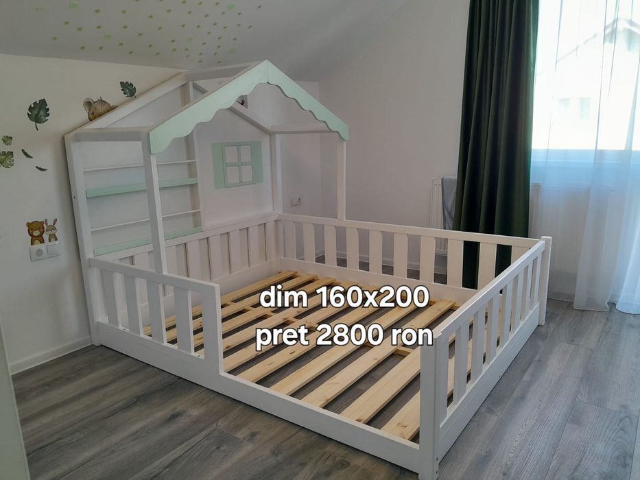 Paturi pt copii- paturi Montessori