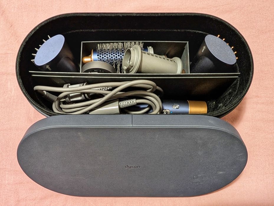 Vând Multistyler Dyson HS05 Airwrap Complete Long, Albastru/Cupru