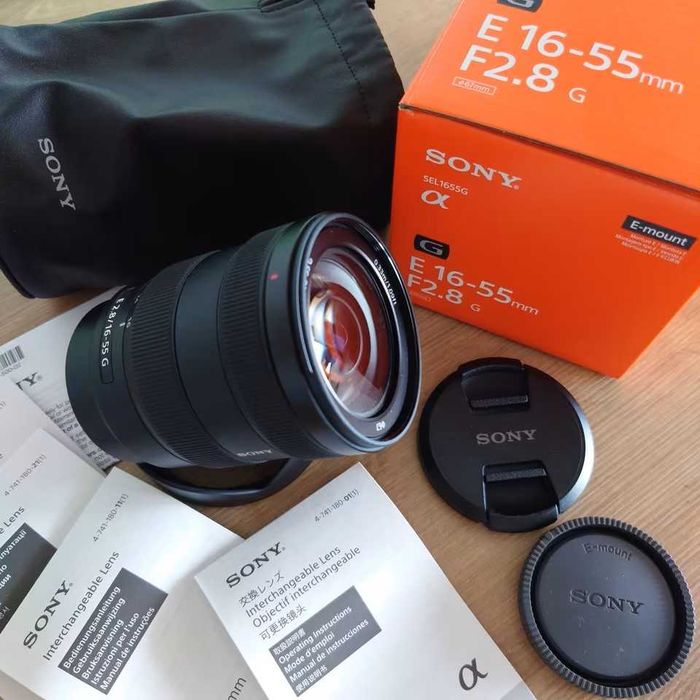 Obiectiv Sony E 16-55mm f/2.8 G