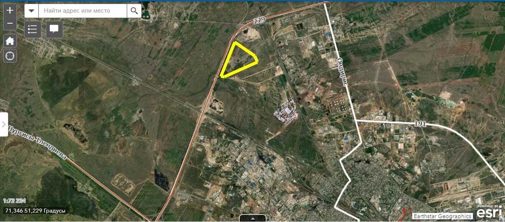 Участок под базу или склад. Гос акт.