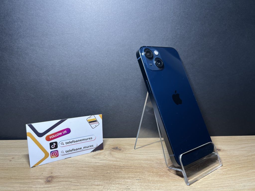 iPhone 13 Blue 128Gb 3 ani garanție, Telefoane Mureș