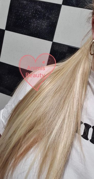 Coada par diverse culori, 60 cm, drepte, extensii par și cozi par