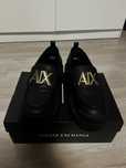 Mocasini negri Armani Exchange, 38