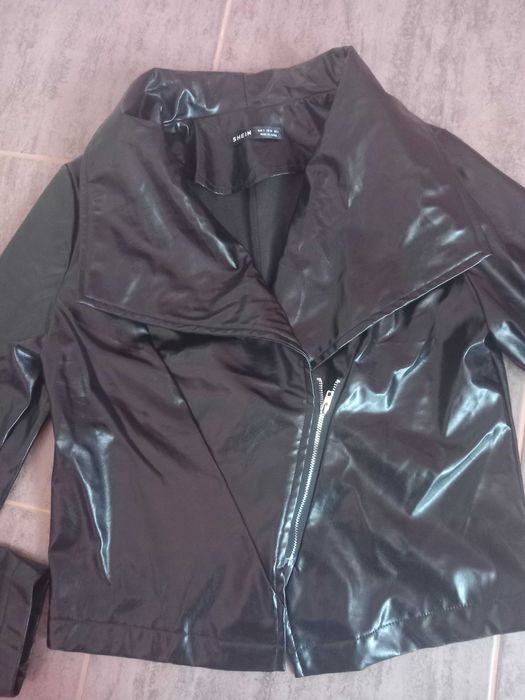 Кожено яке shein