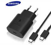 Samsung зарядно 25 W (TA800) с USB-C кабел