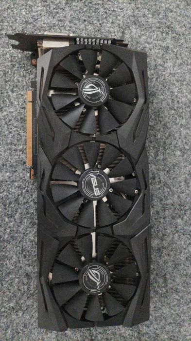 Продается мощная видеокарта ASUS STRIX-GTX1060-O6G-GAMING