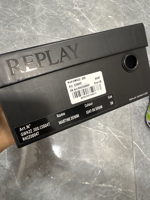 Обувки Replay номер 38