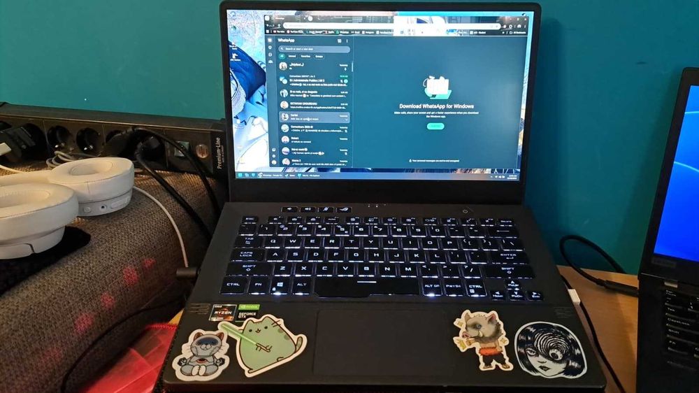 Laptop Asus Ryzen7 4800HS , 14" , 16GB, SSD 512GB, NVIDIA GTX 1650 4GB