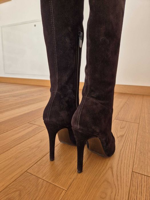 Vând cizme piele întoarsă Musette