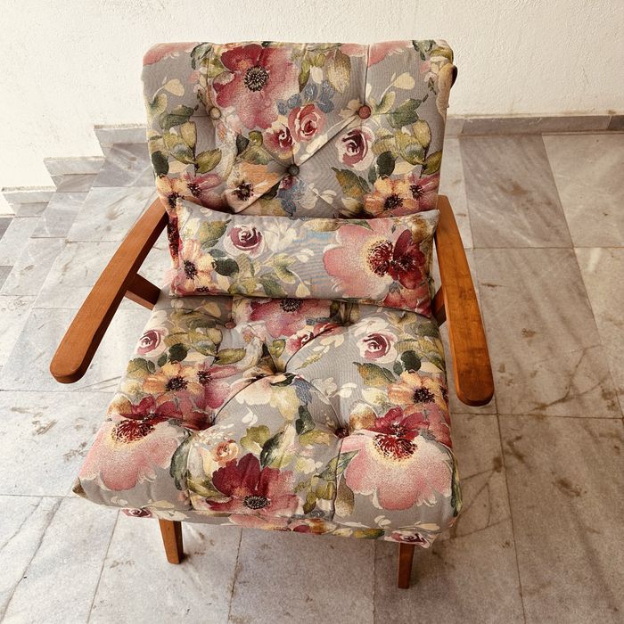 Ретро фотьойли / Mid-Century Modern комплект – отлично състояние