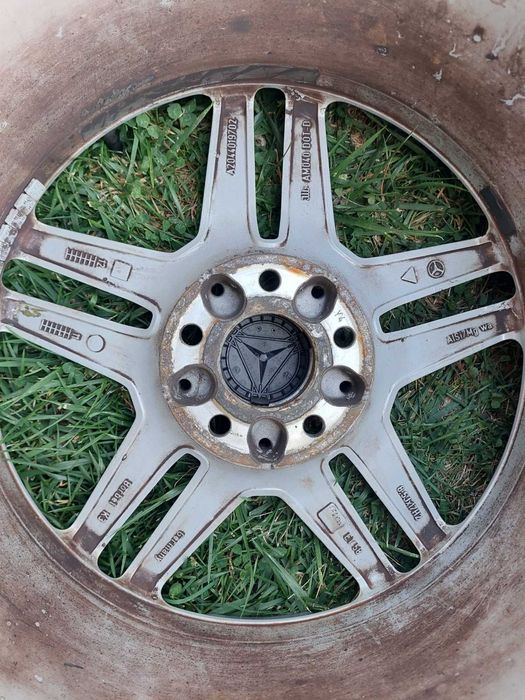 Джанти с гуми за Мерцедес w204 5/112/17  AMG