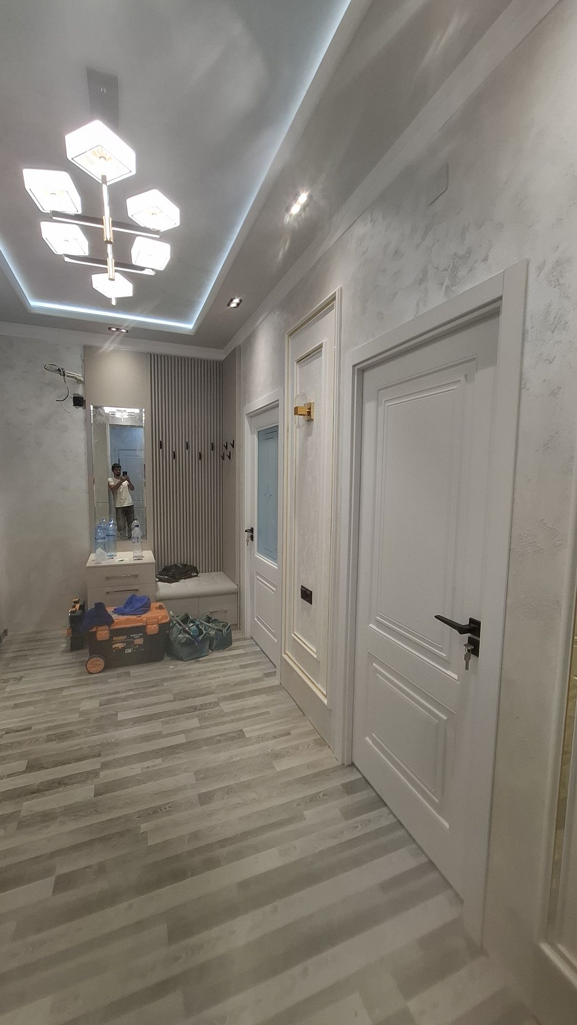 Установка мдф двери