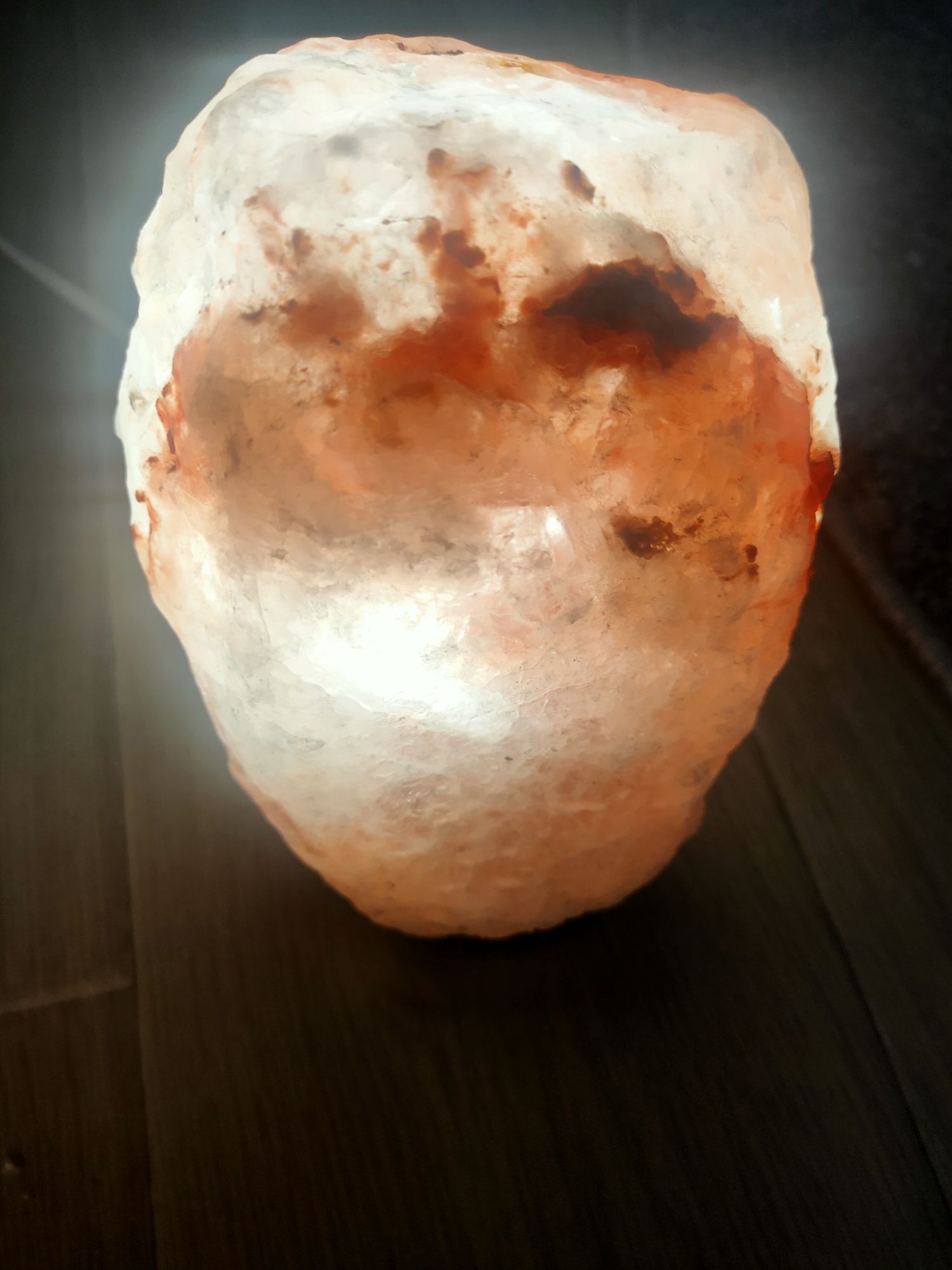 Lampă de Sare Himalayană 3-5 KG cu Funcție de Ionizare