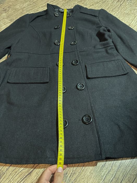 Palton negru marime L