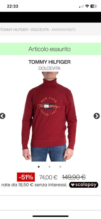 Продам водолазку Tommy Hilfiger