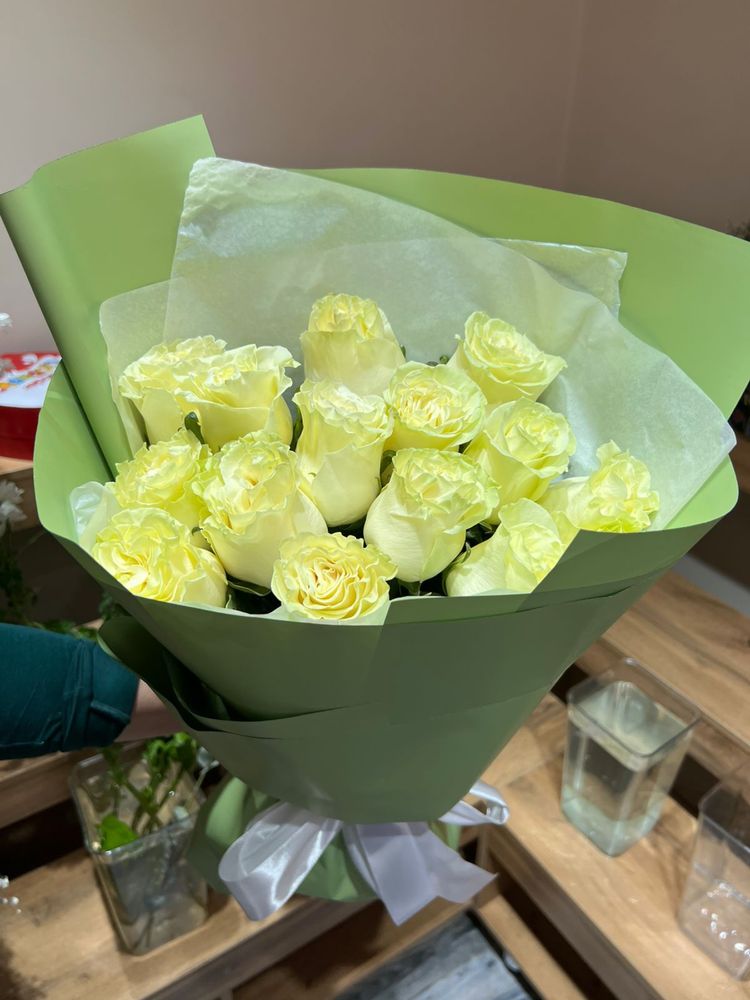 Акция Розы от 550 тг Доставка цветов Цветы Астана Букет Роза