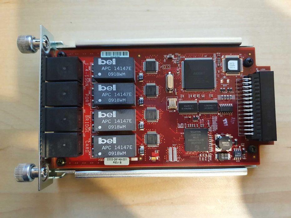 Interfata retea Polycom HDX Quad 4 Port BRI Card 2201-23284-001 si 002