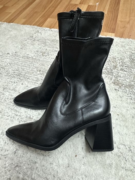 Cizme dama noi Zara piele naturala