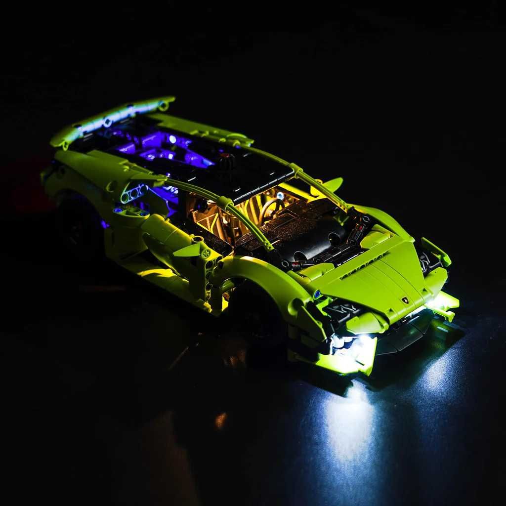 Kit de iluminare pentru Lego 42161 Lamborghini Huracán Technic