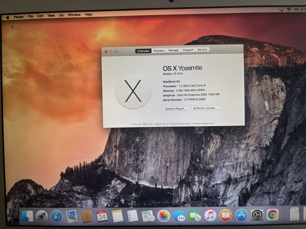 MacBook Air лаптоп