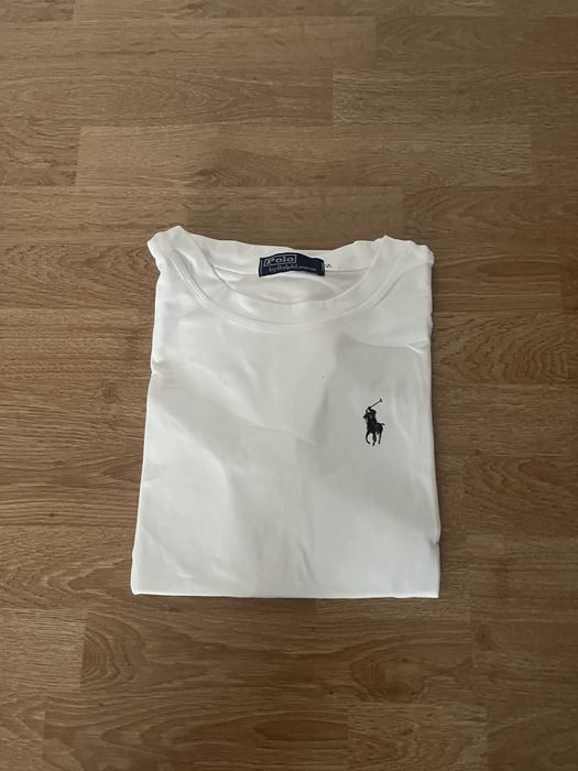 Tricou alb Ralph LAUREN,marimea L