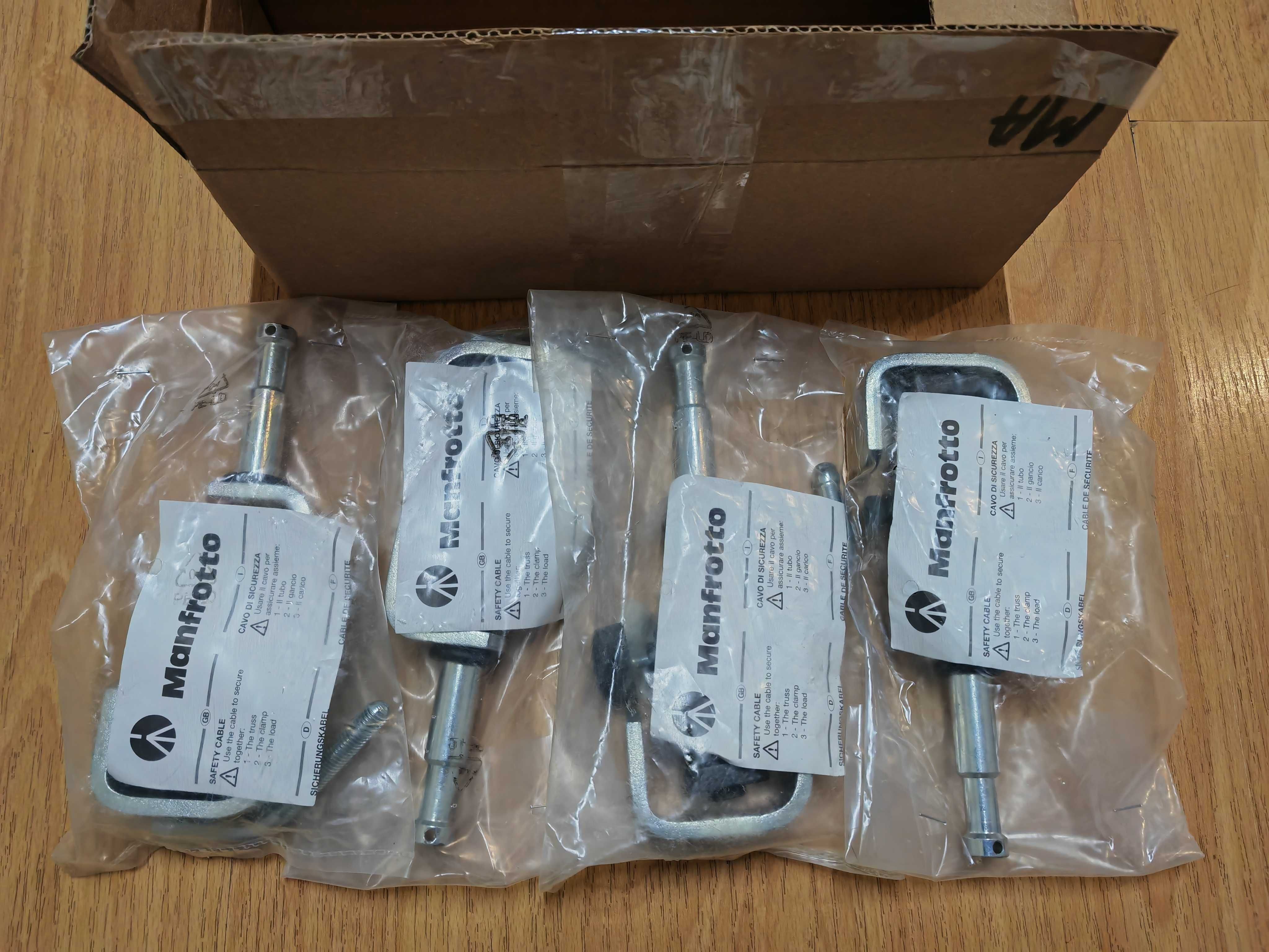Set 4 buc, cleme lumini  Manfrotto Avenger C285