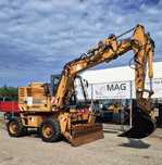 excavator pe roti/cale ferata CASE 788